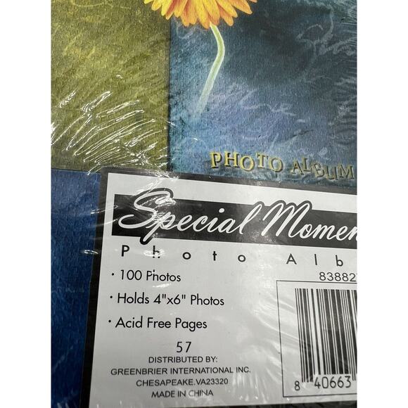 Special Moments Photo Album Holds 100 Photos / 50 Pages 4 x 6 NIP - Picture 2 of 3